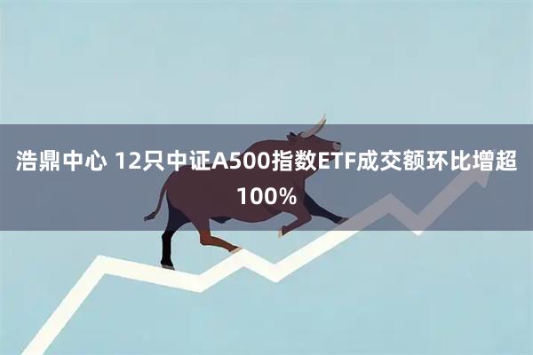 浩鼎中心 12只中证A500指数ETF成交额环比增超100%